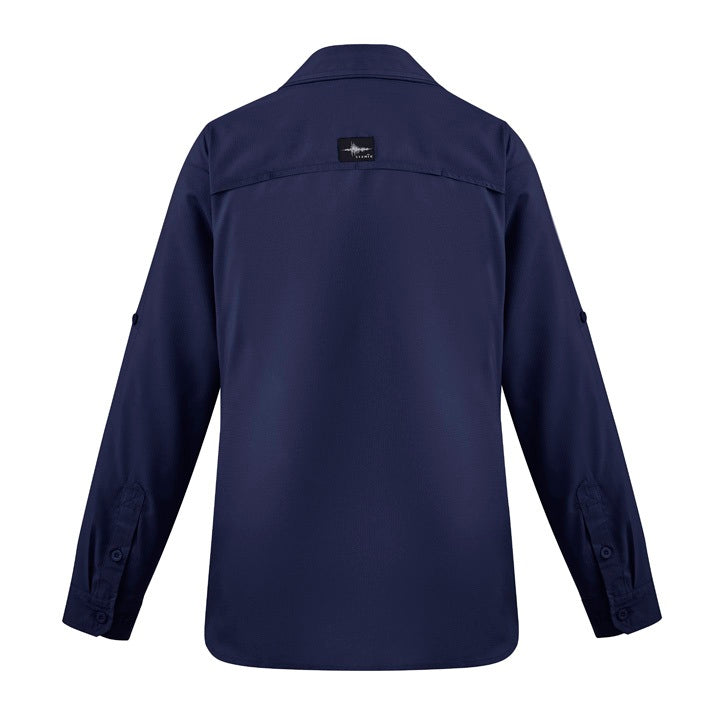 Women's Outdoor Long Sleeve Shirt by Syzmik Workwear - Style ZW760