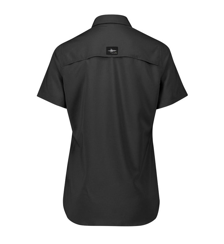 Women's Outdoor Short Sleeve Shirt by Syzmik Workwear - Style ZW765