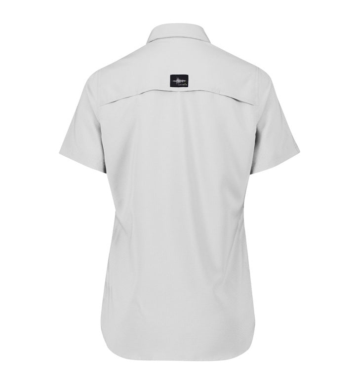Women's Outdoor Short Sleeve Shirt by Syzmik Workwear - Style ZW765