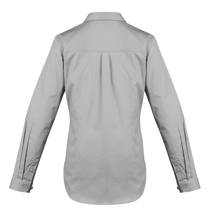 Women's Lightweight Tradie Long Sleeve Shirt by Syzmik Workwear - Style ZWL121
