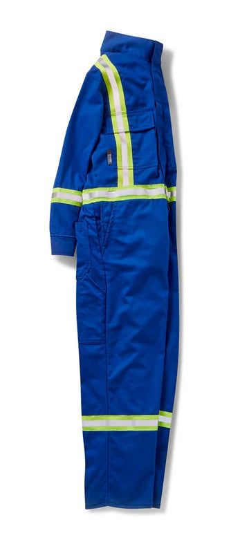 Rasco FR Contractor Coverall with CSA Trim - Royal Blue Style FR3306