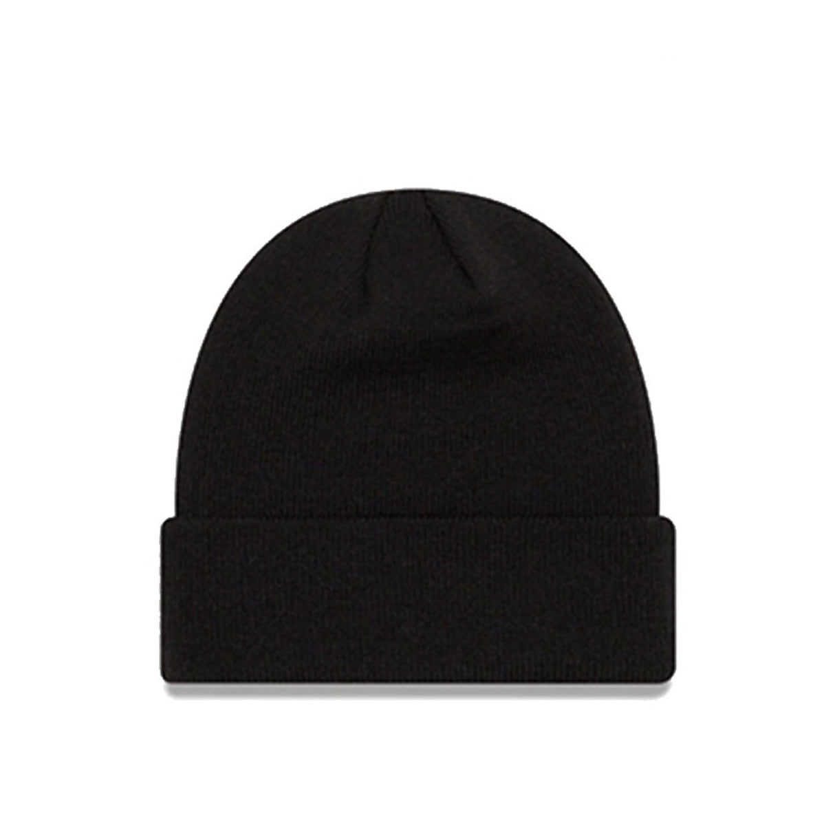 A navy blue, folded toque (beanie) made from a blend of modacrylic and cotton, with a soft feel, marketed by Atlas Workwear for safety headwear.