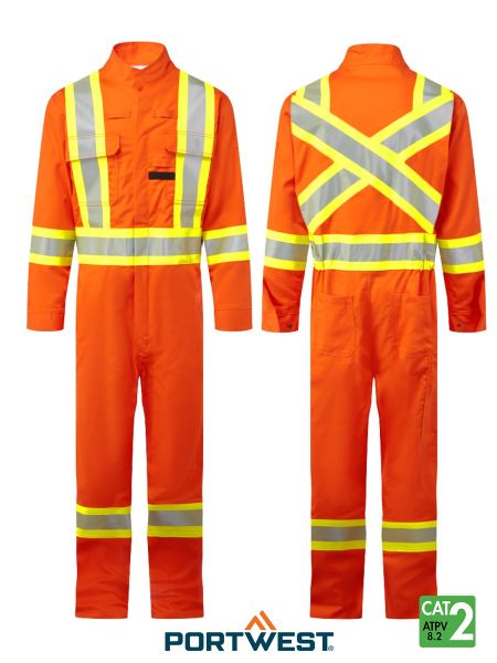 Bizflame 88/12 Iona Xtra 4" 7 oz FR Coverall by IFR Workwear - Style FR526