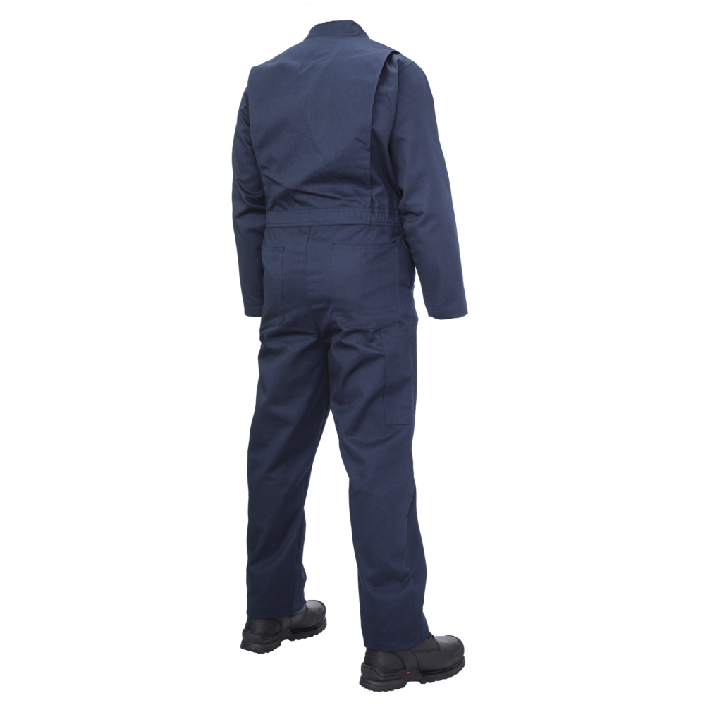 Navy Unlined Twill Coverall By Tough Duck - Style I063