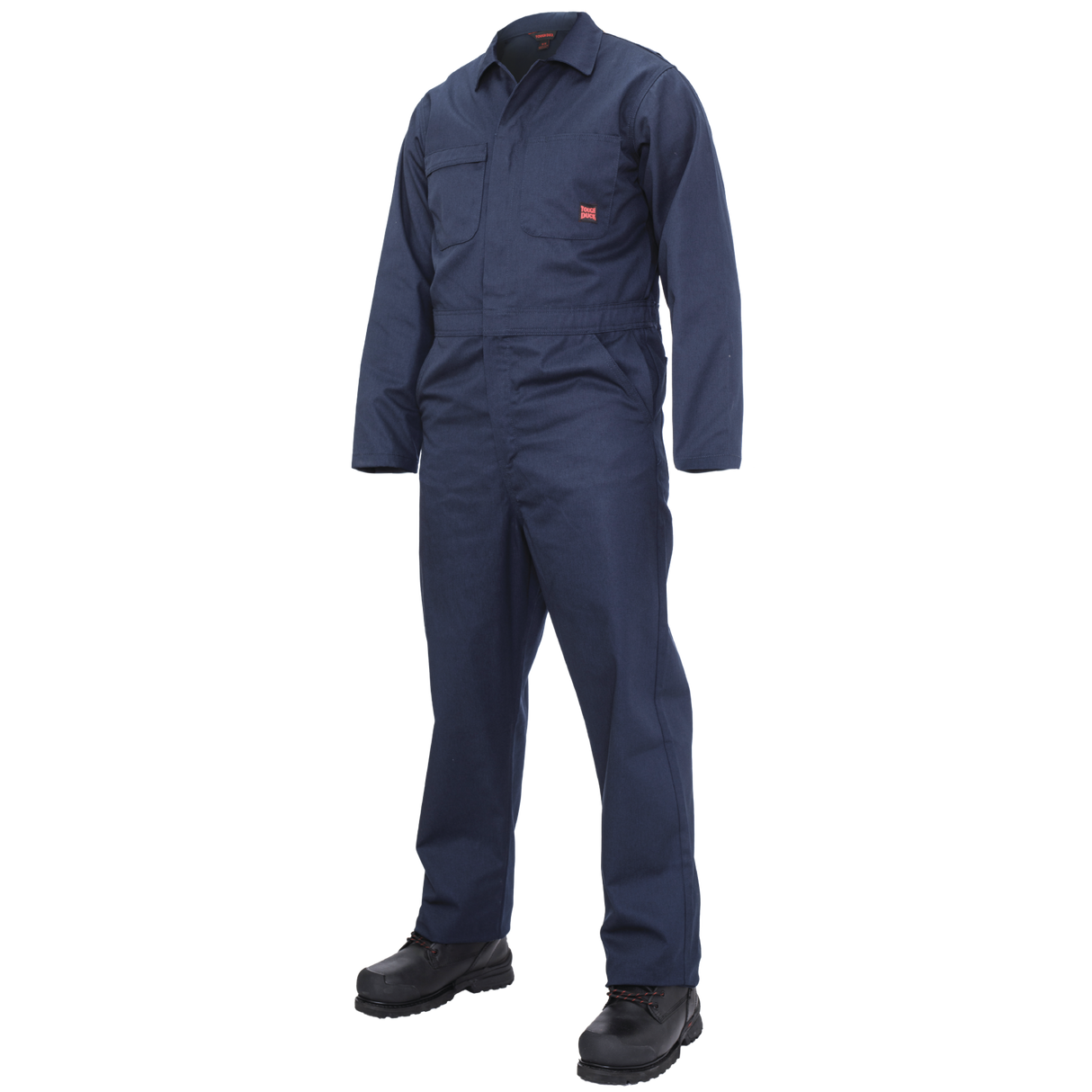 Navy Unlined Twill Coverall By Tough Duck - Style I063