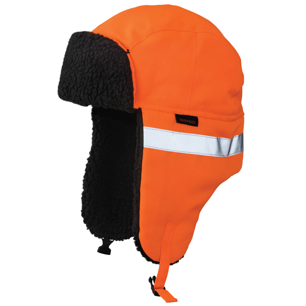 Hi-Vis Aviator Hat by Tough Duck - Style i5516