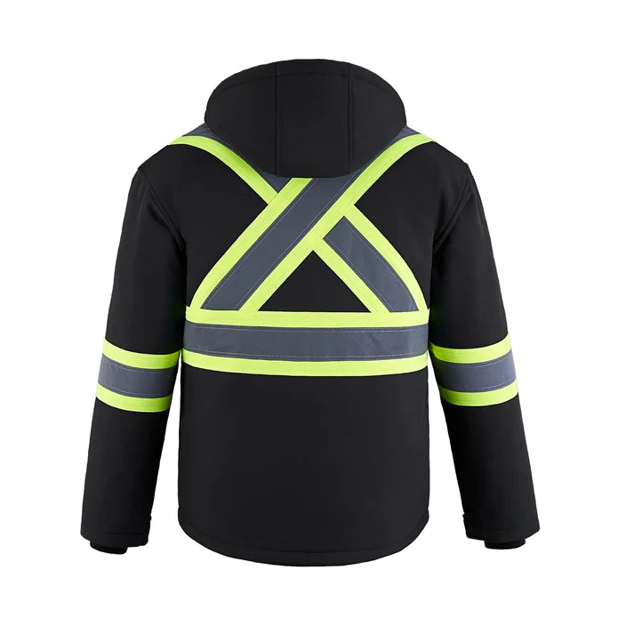 CX2 Freightliner Hi-Vis Insulated Softshell Jacket - Style L01310