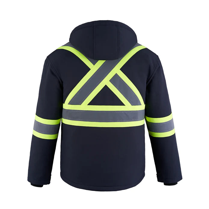 CX2 Freightliner Hi-Vis Insulated Softshell Jacket - Style L01310