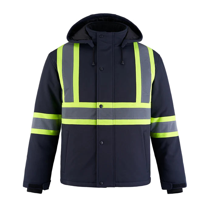 CX2 Freightliner Hi-Vis Insulated Softshell Jacket - Style L01310