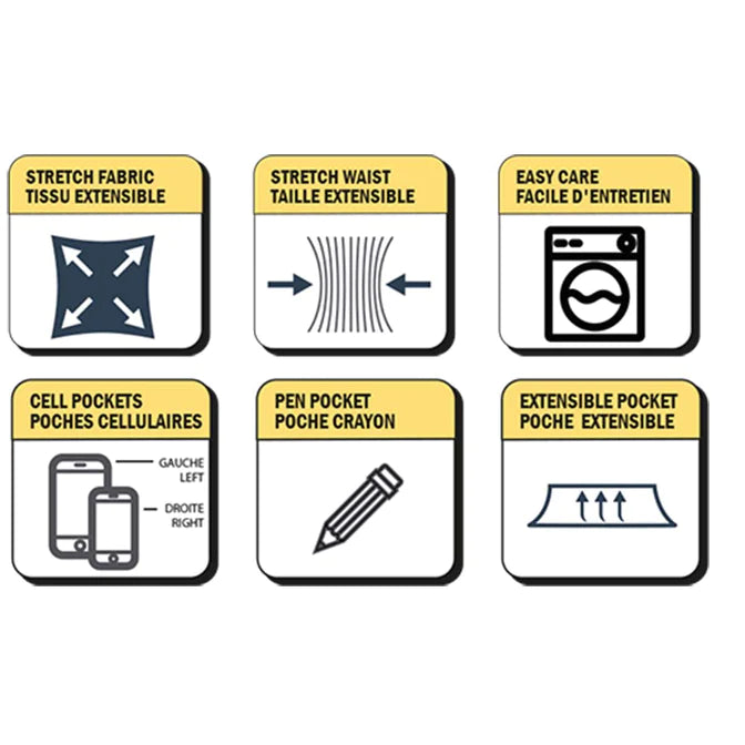 Stretch Cargo Shorts by GATTS Workwear - Style 011EXS