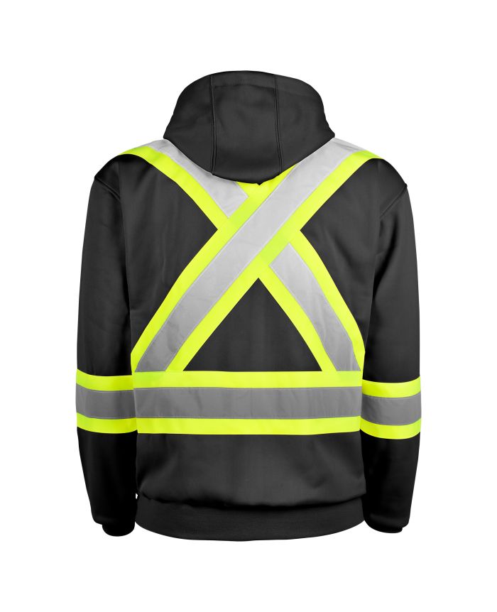 Hi-Vis Fleece Hoodie by TERRA Workwear - Style 116506
