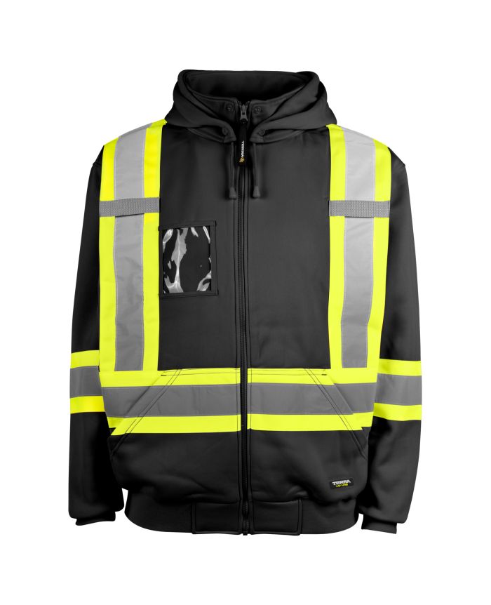 Hi-Vis Fleece Hoodie by TERRA Workwear - Style 116506