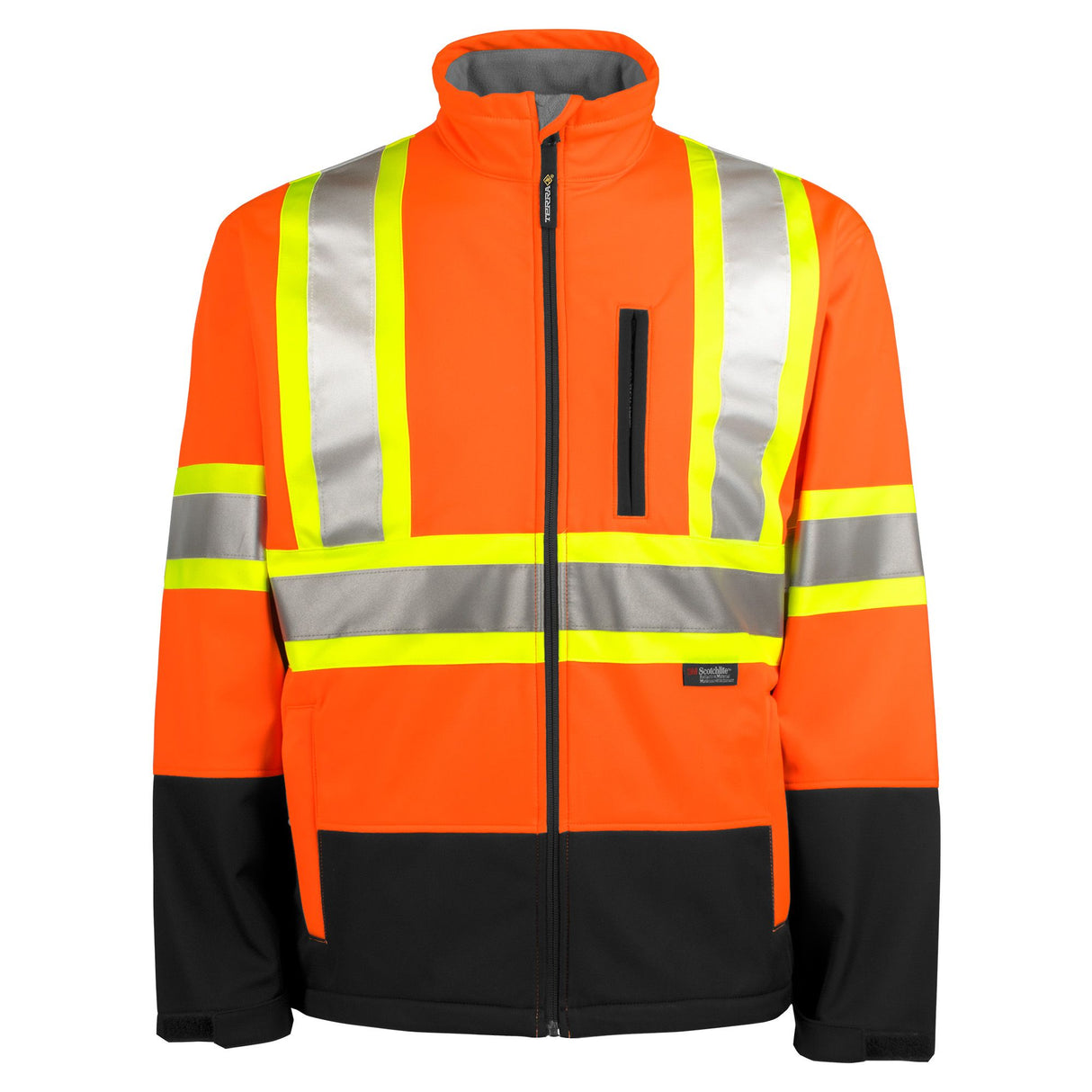 Hi-Vis Softshell Jacket by TERRA Workwear - Style 116516