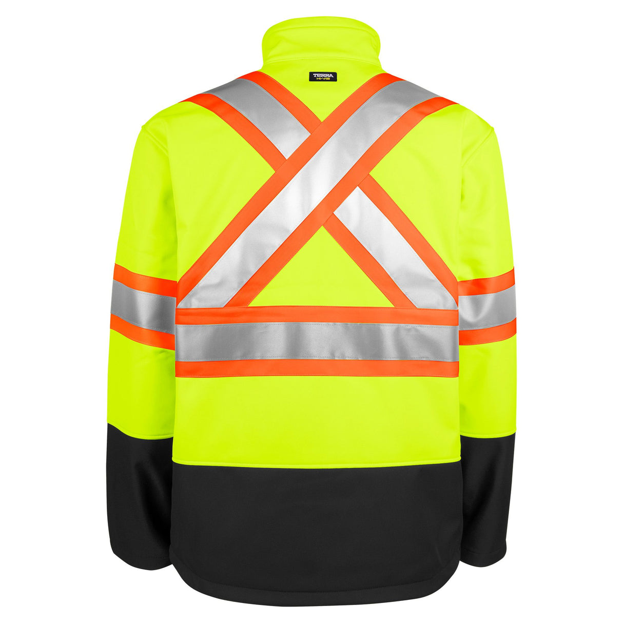 Hi-Vis Softshell Jacket by TERRA Workwear - Style 116516