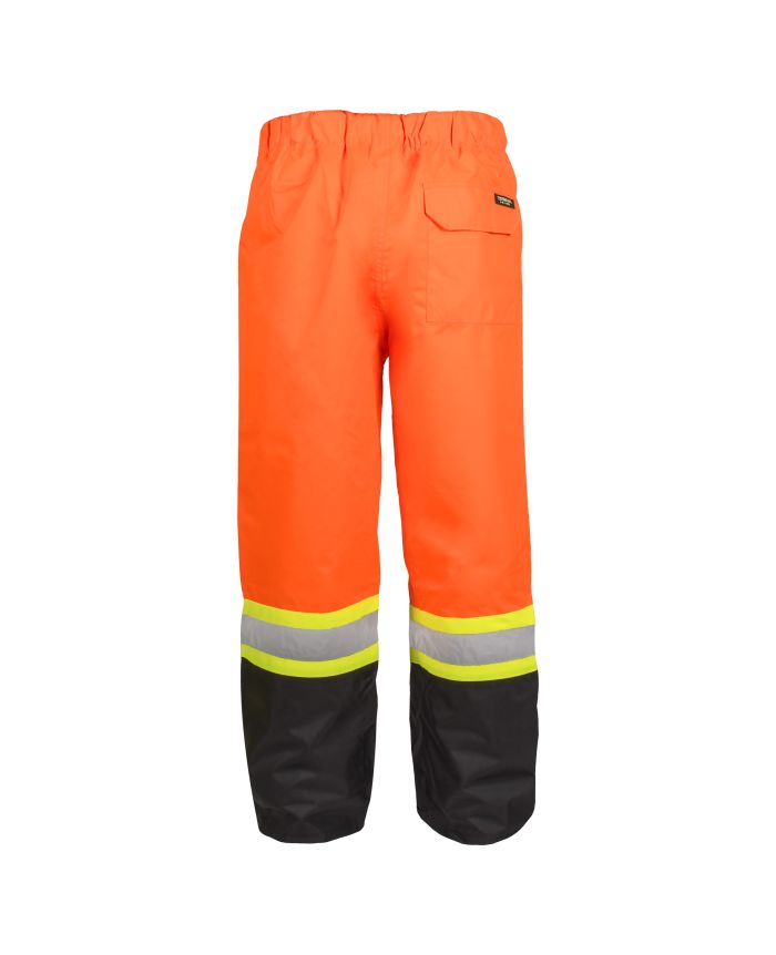 Hi-Vis 300 Deniers Rain Pants by TERRA Workwear - Style 116520P