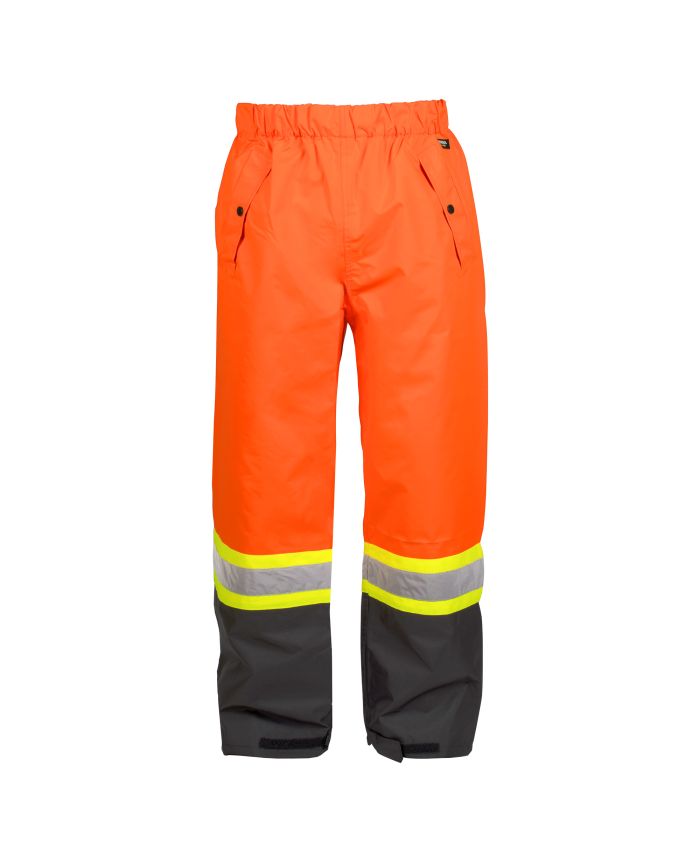 Hi-Vis 300 Deniers Rain Pants by TERRA Workwear - Style 116520P