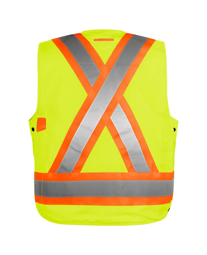 Hi-Vis Surveyor's Vest by TERRA Workwear - Style 116522
