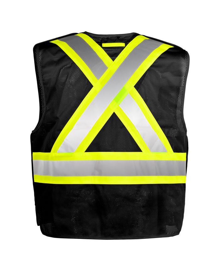 Hi-Vis 5 Point Tear Away Mesh Vest by TERRA Workwear - Style 116523