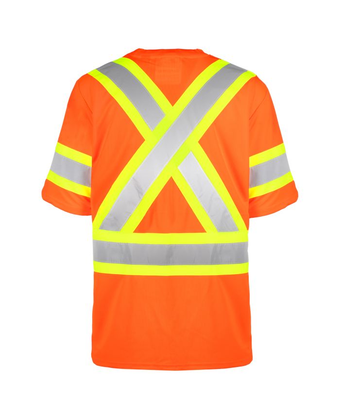 Hi-Vis Short Sleeve T-Shirts by TERRA Workwear - Style 116524