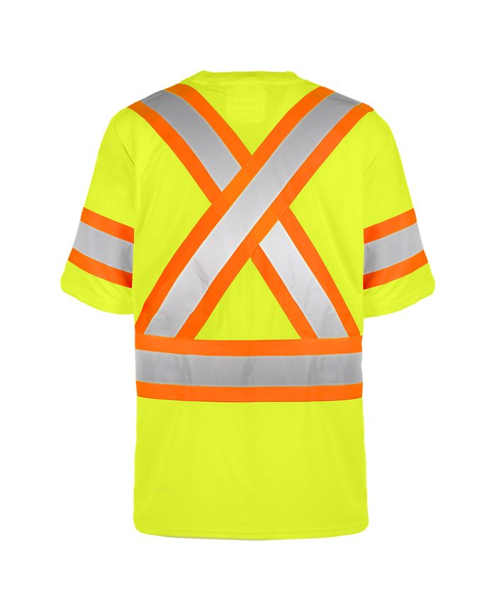 Hi-Vis Short Sleeve T-Shirts by TERRA Workwear - Style 116524