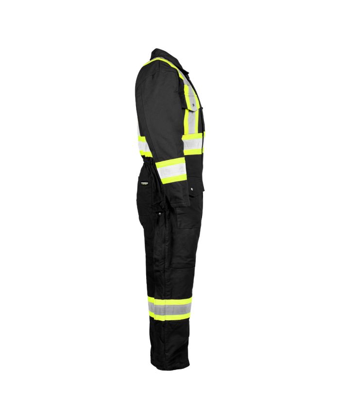 Hi-Vis Lined Canvas Coverall by TERRA Workwear - Style 116571