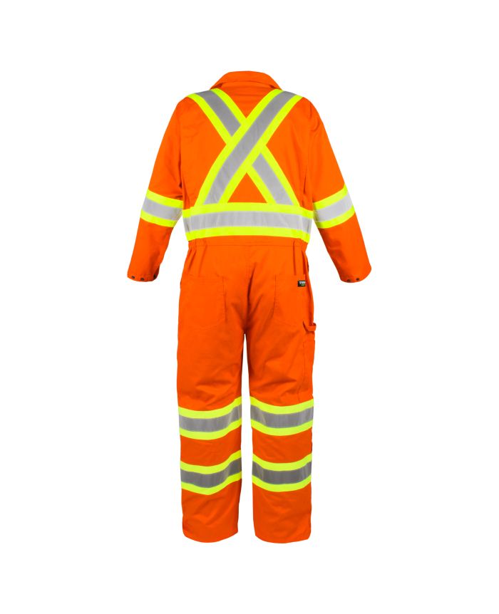 Hi-Vis Unlined Coverall by TERRA Workwear - Style 116581