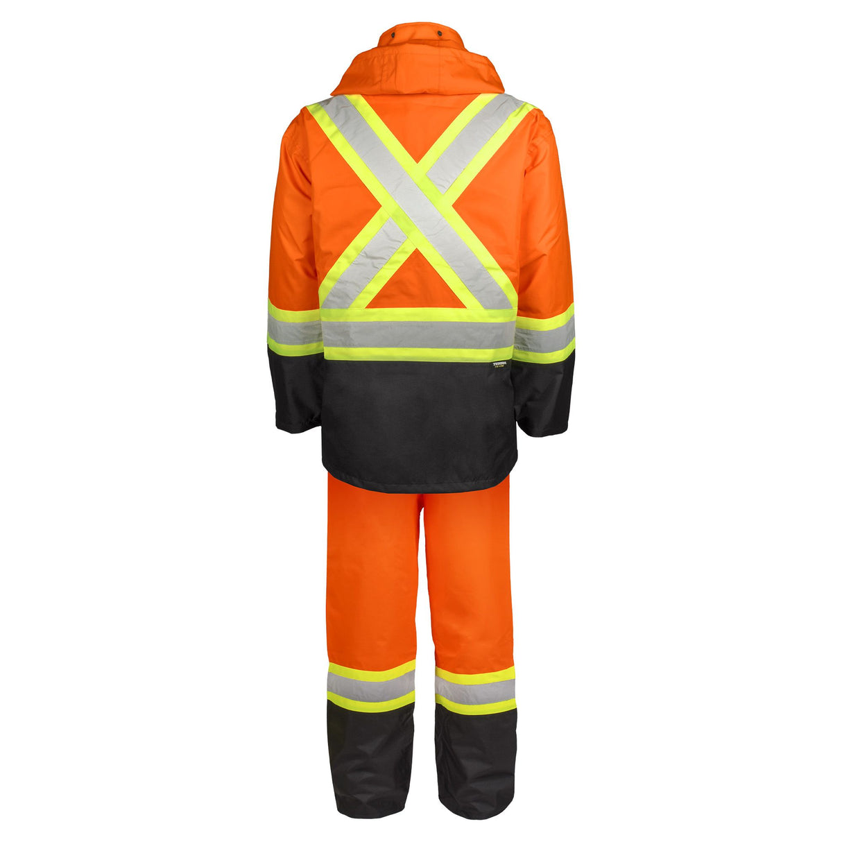 Hi-Vis 150-Deniers Rain Suit by TERRA Workwear - Style 116586