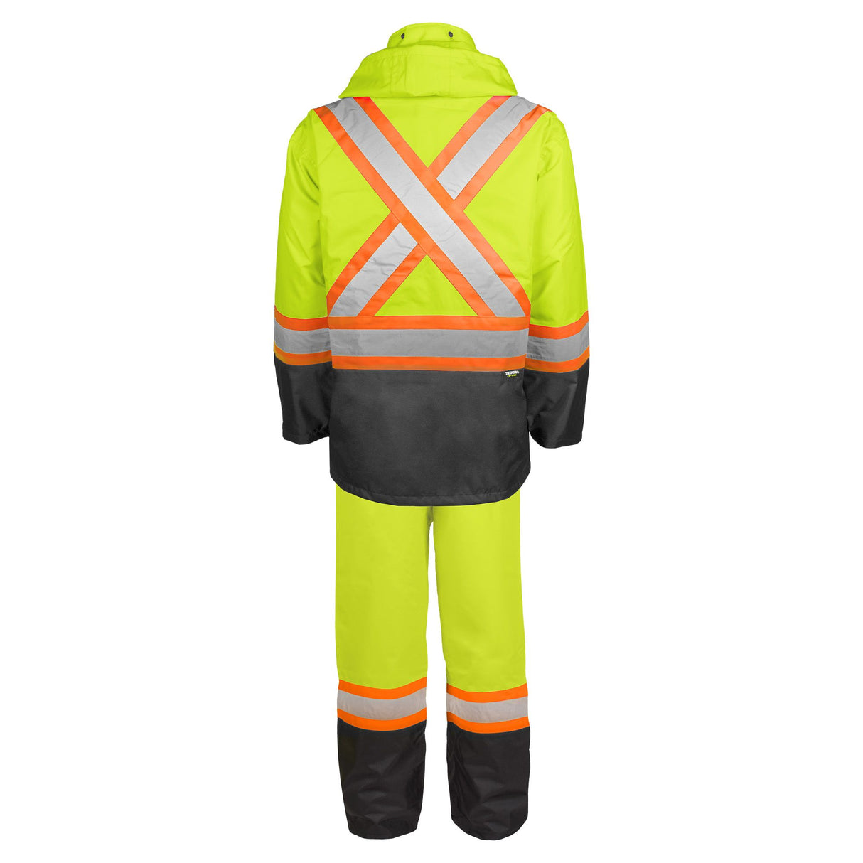 Hi-Vis 150-Deniers Rain Suit by TERRA Workwear - Style 116586