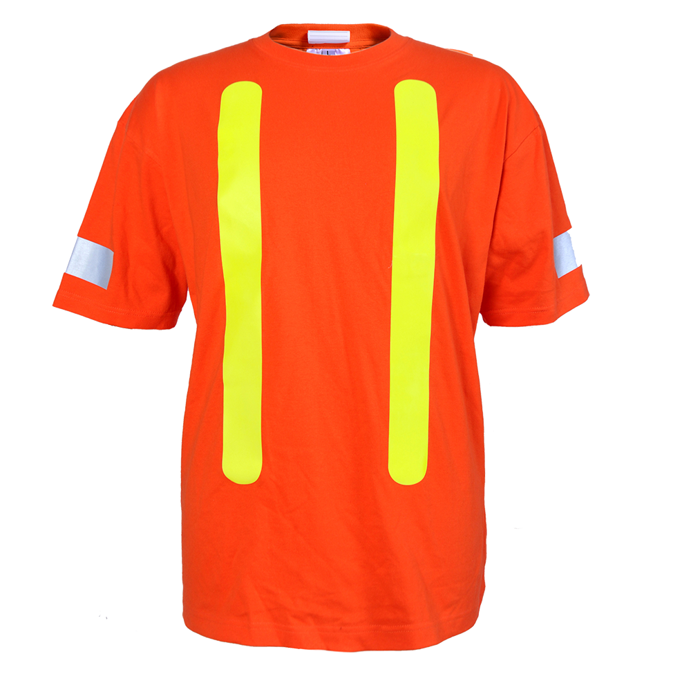 Viking® Safety Cotton Short Sleeve Shirt, Style 6002O - Orange