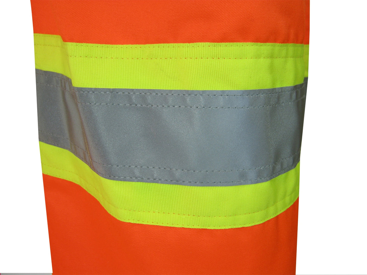 Orange Unlined Coverall with Reflective Striping by Jackfield - Style 70-301RO