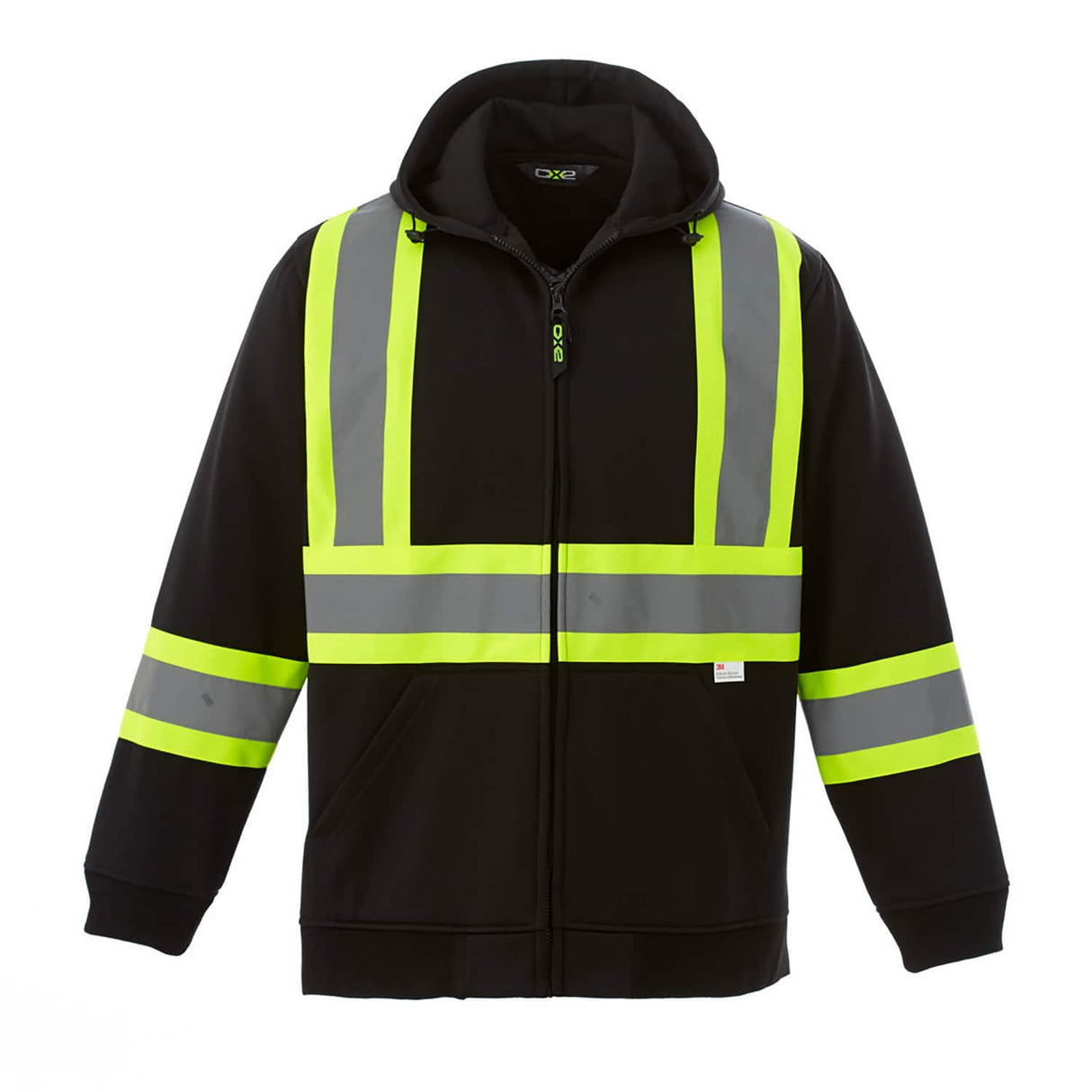 CX2 Freedom Hi-Vis Full Zip Polyester Fleece Hoodie - Style L00682