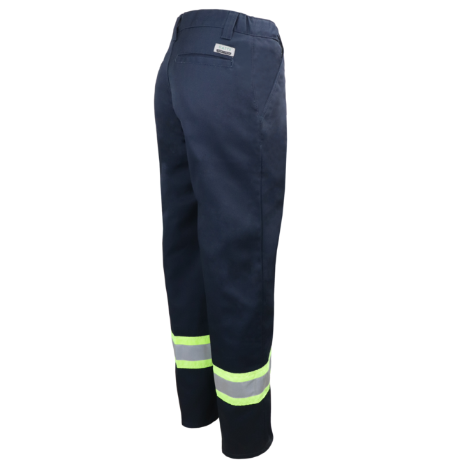 Work Pant w/Hi-Visibility Striping By GATTS Workwear - Style MRB-777X4