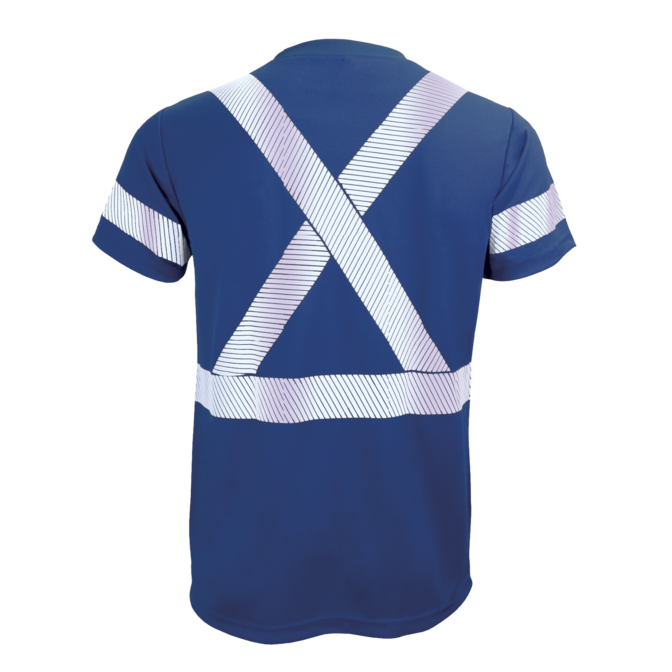 Hi-Visibility Short Sleeve Shirt By GATTS Workwear - Style STX2SS