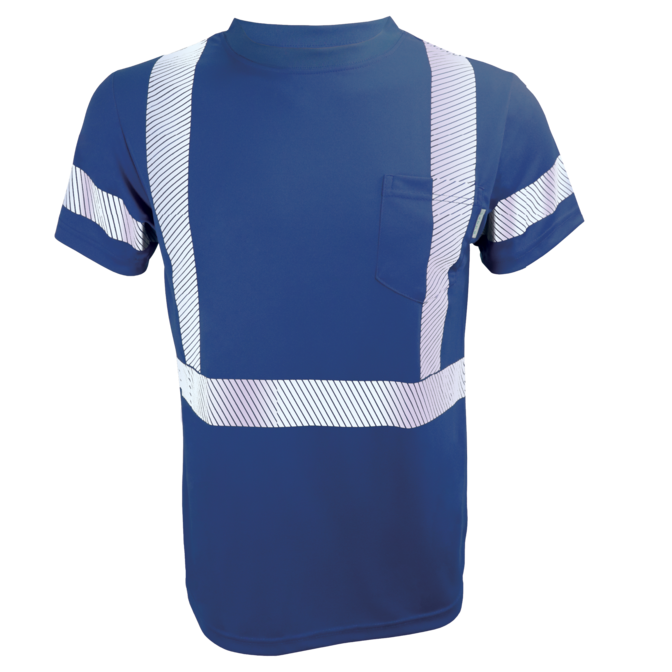 Hi-Visibility Short Sleeve Shirt By GATTS Workwear - Style STX2SS