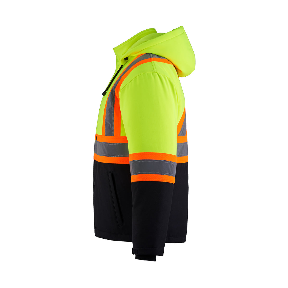 CX2 Freightliner Hi-Vis Insulated Softshell Jacket - Style L01310