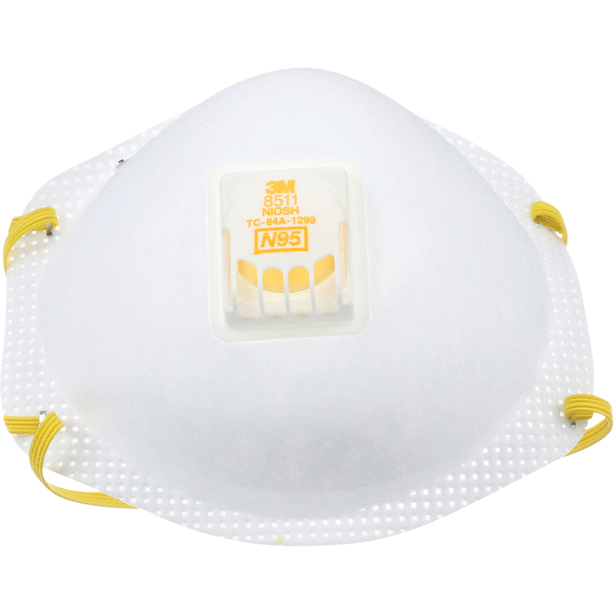 3M 8511 N95 Particulate Respirators - 10/Box