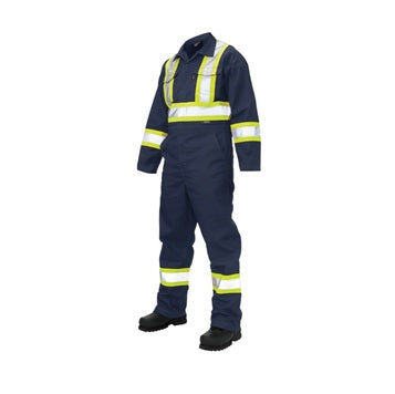 Unlined Twill Safety Coverall by Tough Duck - Style S792