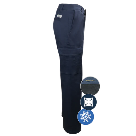 Lined Stretch Cargo Pant by GATTS Workwear - Style 011EXD