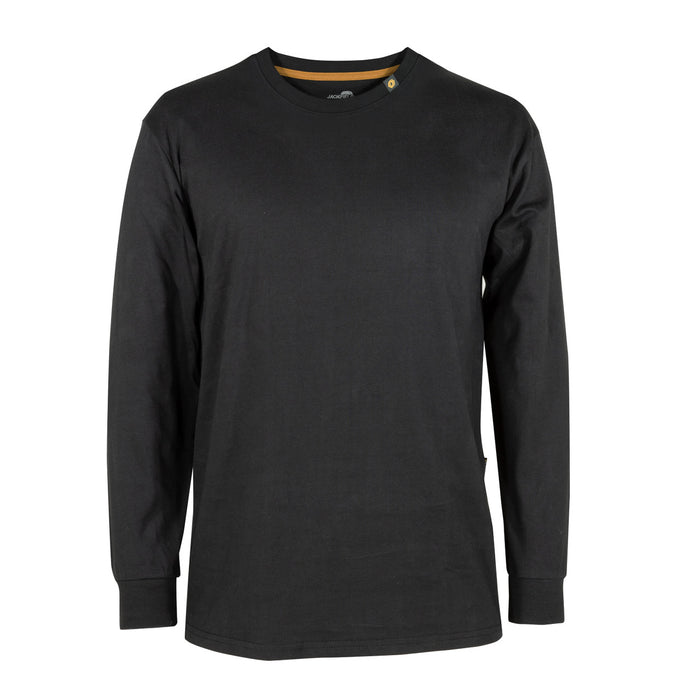 100% Cotton Long Sleeve T-Shirt by Jackfield - Style 10-624