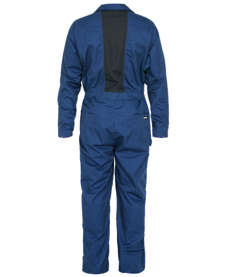 Navy Coverall with Stretchable Back Vent by TERRA Workwear - Style 100155NV