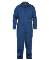 Navy Coverall with Stretchable Back Vent by TERRA Workwear - Style 100155NV