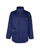 Navy Long Welders Jacket by Terra Workwear - Style 100333