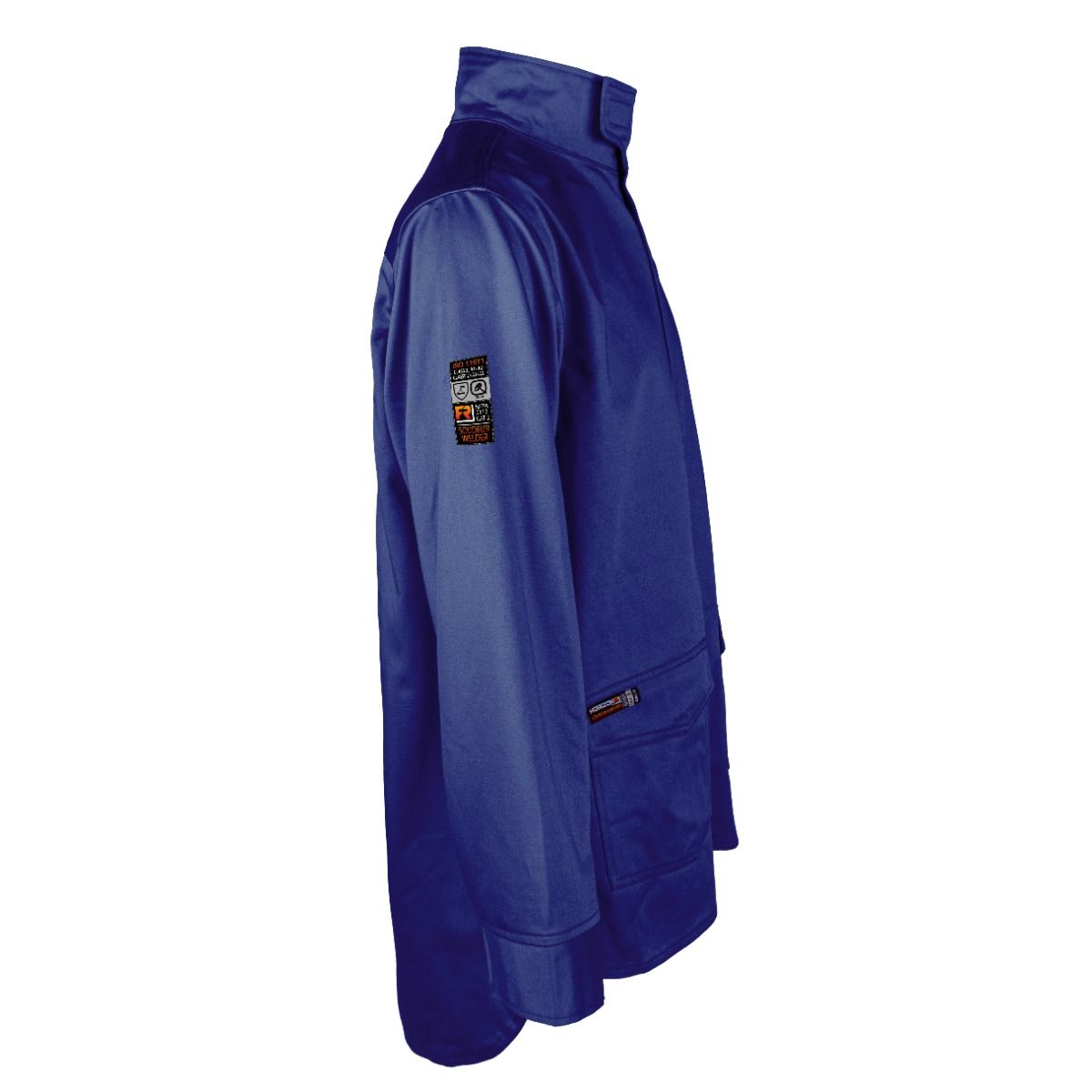Navy Long Welders Jacket by Terra Workwear - Style 100333