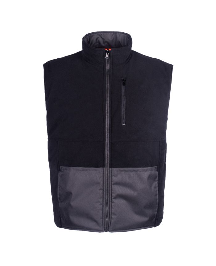 Hi-Vis Insulated Reversible Vest by TERRA Workwear - Style 116625