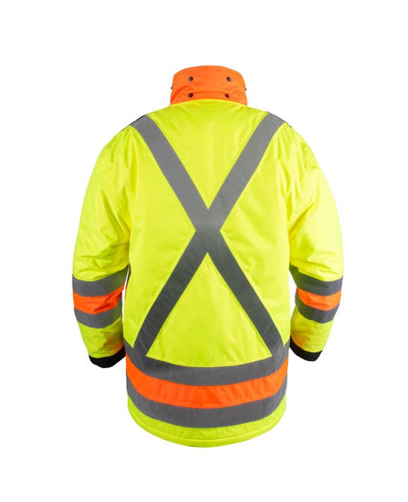 Hi-Vis Winter Traffic Jacket by TERRA Workwear - Style 116626