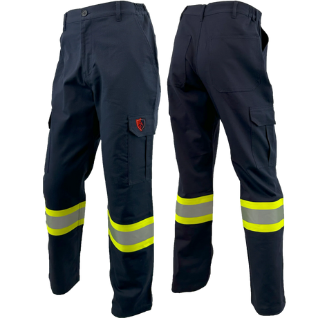 Atlas Guardian FR/Arc Flash Cargo Pants w/ Hi Vis 4" Striping by Atlas Workwear - 4054