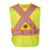 Hi-Vis Safety Vest with LED Light by Terra Workwear - Style 116631