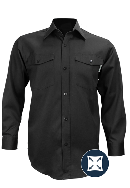 Long Sleeve Work Shirt by GATTS Workwear - Style 625EX