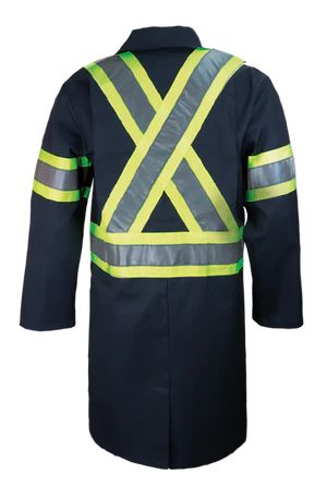 HI VIS Flame Resistant Welder's Shop Coat by GATTS Workwear - Style 799X4FR