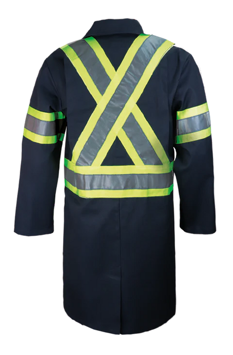 HI VIS Flame Resistant Welder's Shop Coat by GATTS Workwear - Style 799X4FR